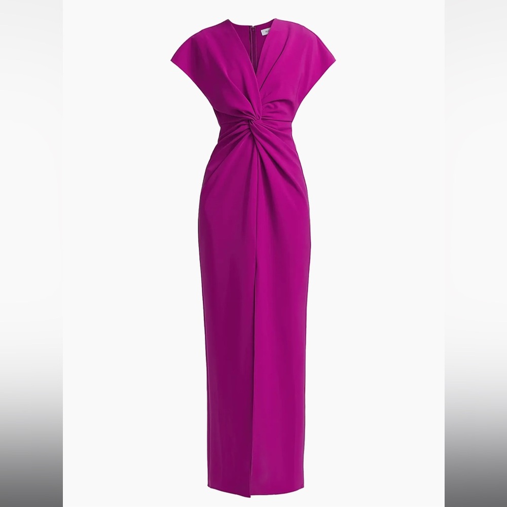 Prabal Gurung fuschia twist front dress. Worn once. Size 4